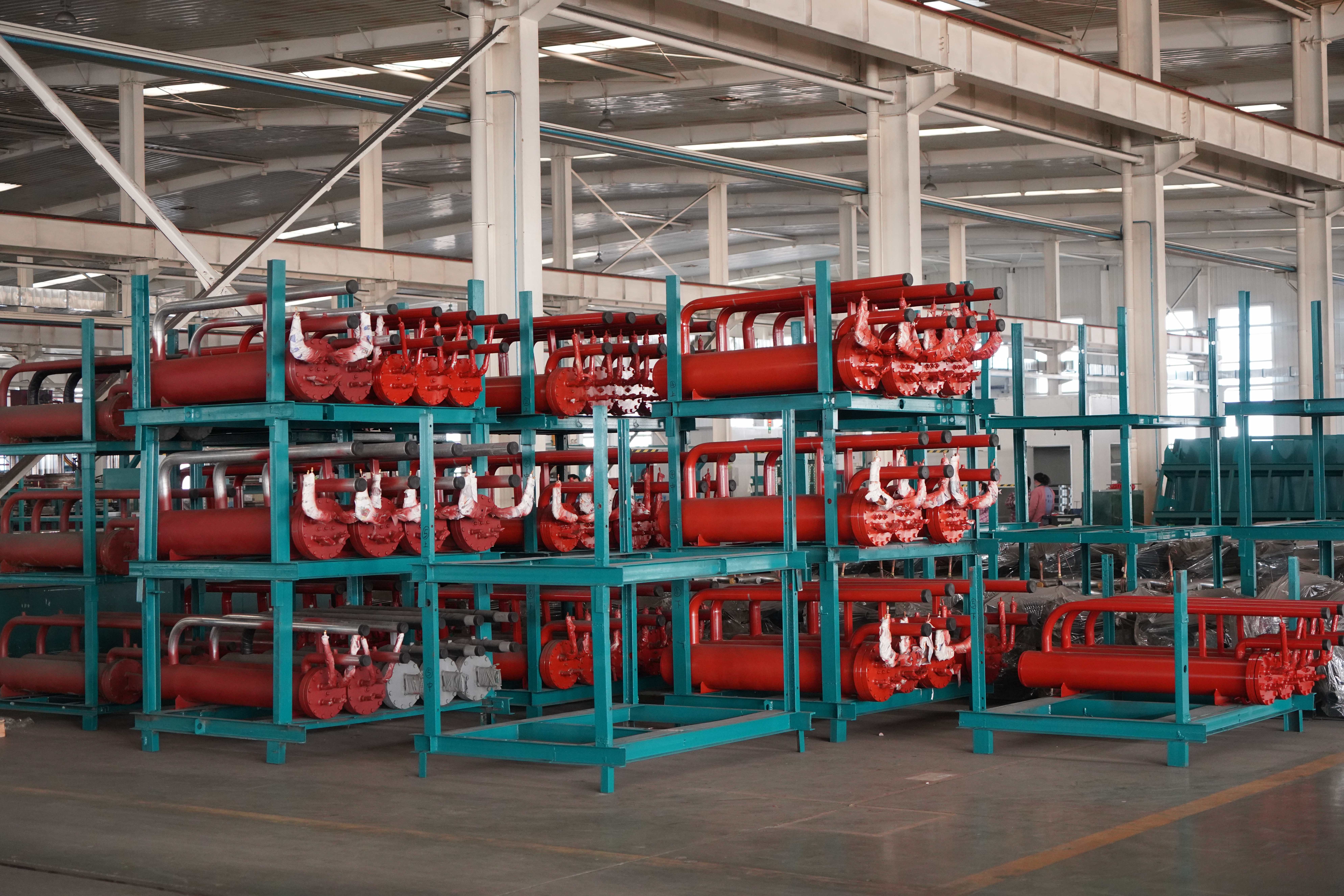 Figure 5 Heat exchanger inventory Рисунок 5 Инвентаризация теплообменника