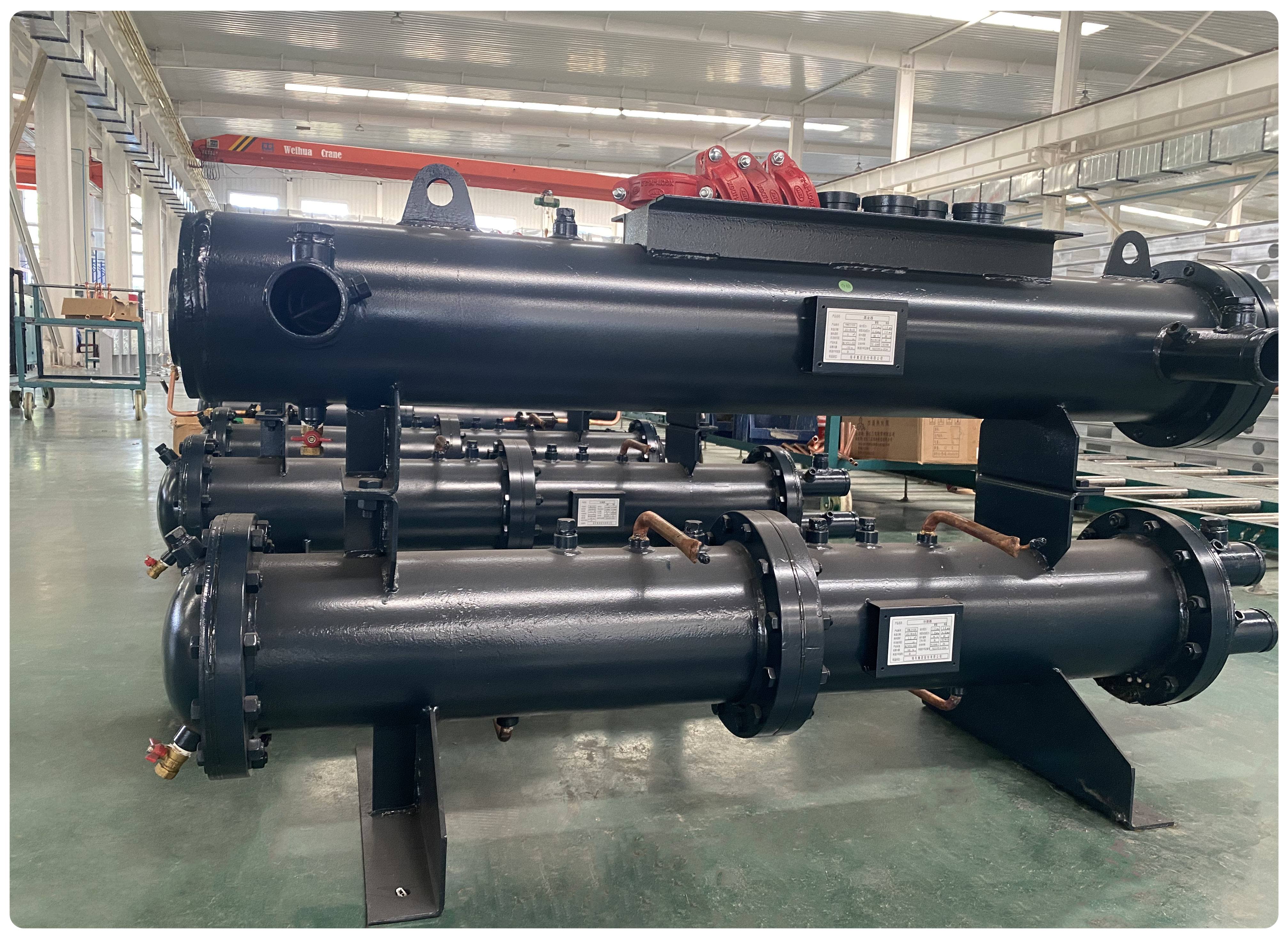 Figure 4 Shell and tube condenser Рисунок 4 Оболочка и конденсатор трубки