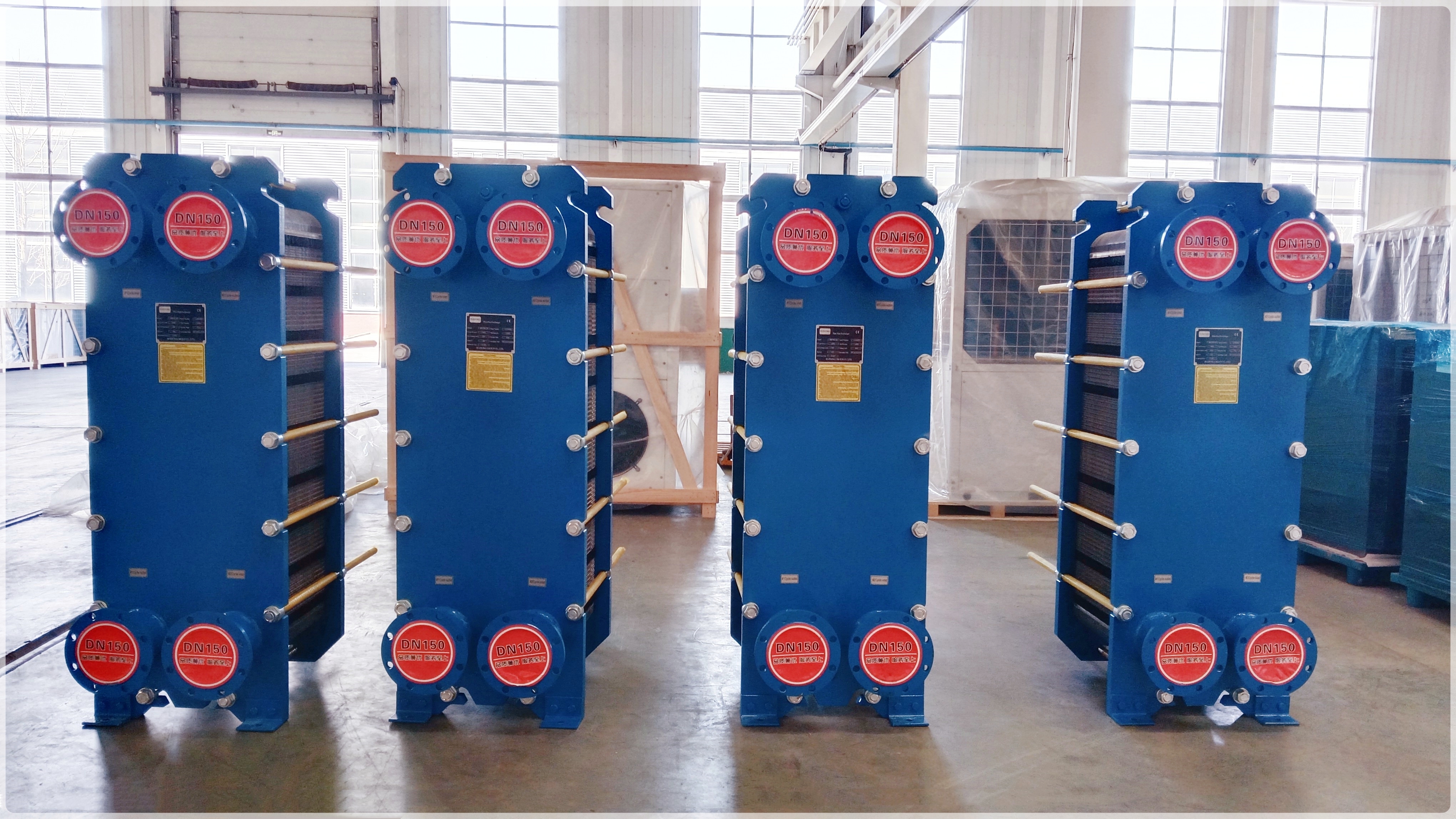 Рисунок 4- теплообменник пластины