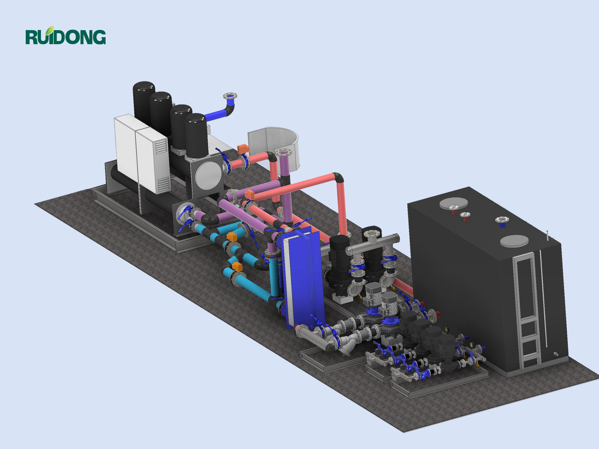 Устройства для чиллеров и насосных станций с водяным охлаждением-ваш энергоэффективный раствор HVAC